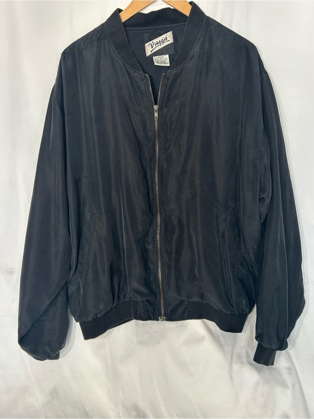 Black Men's Bomber Jacket